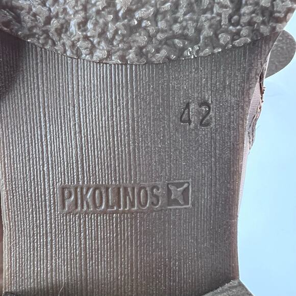 Pikolinos Puertollano W3C Ankle Boots Brown Side Zip Women EU 42/11.5 Tried On - Picture 8 of 8